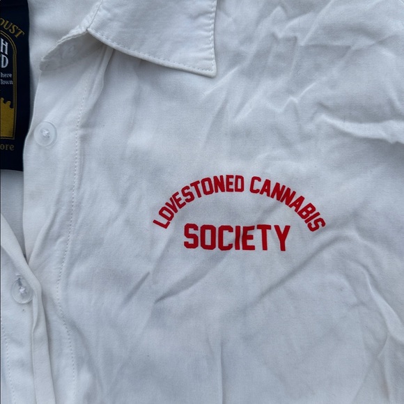 Sugarhigh Lovestoned Mahalo Bowling Shirt NWT - Picture 5 of 5